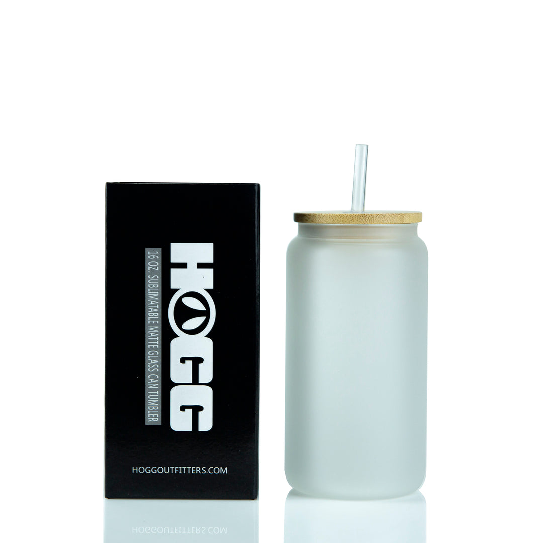 16oz Frosted Libbey Glass